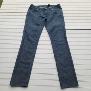 City Streets Jeans Women's Stretch Mid Rise Dark Wash Casual Basic 33x31 Sz 11